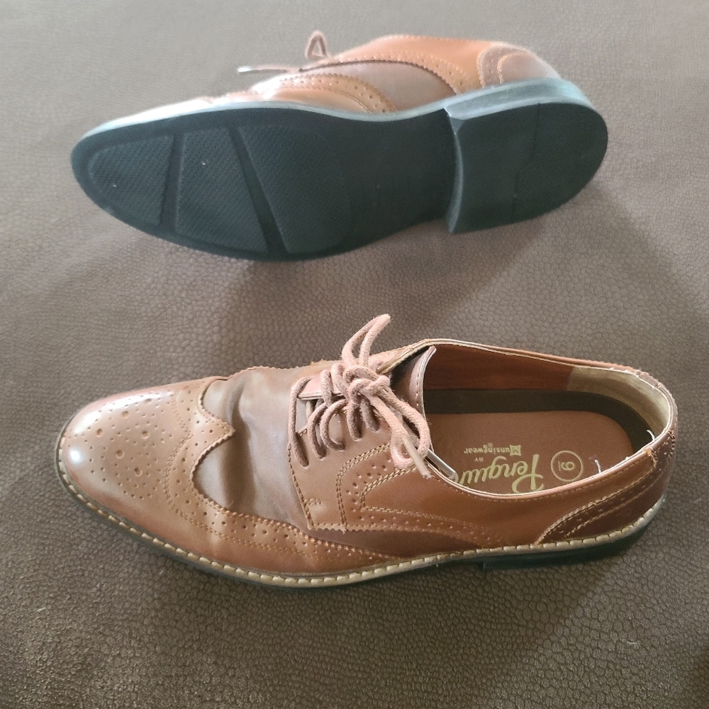 Men's Leather Original Penguin Derby Oxford dress shoes